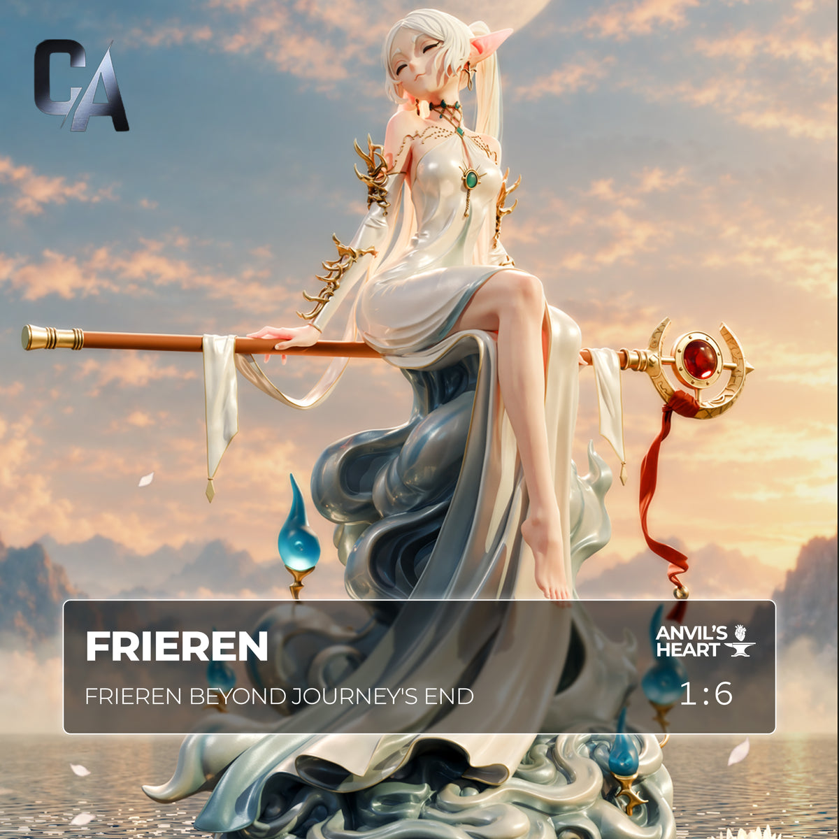 Ancient Elf Mage | Handcrafted Figure
