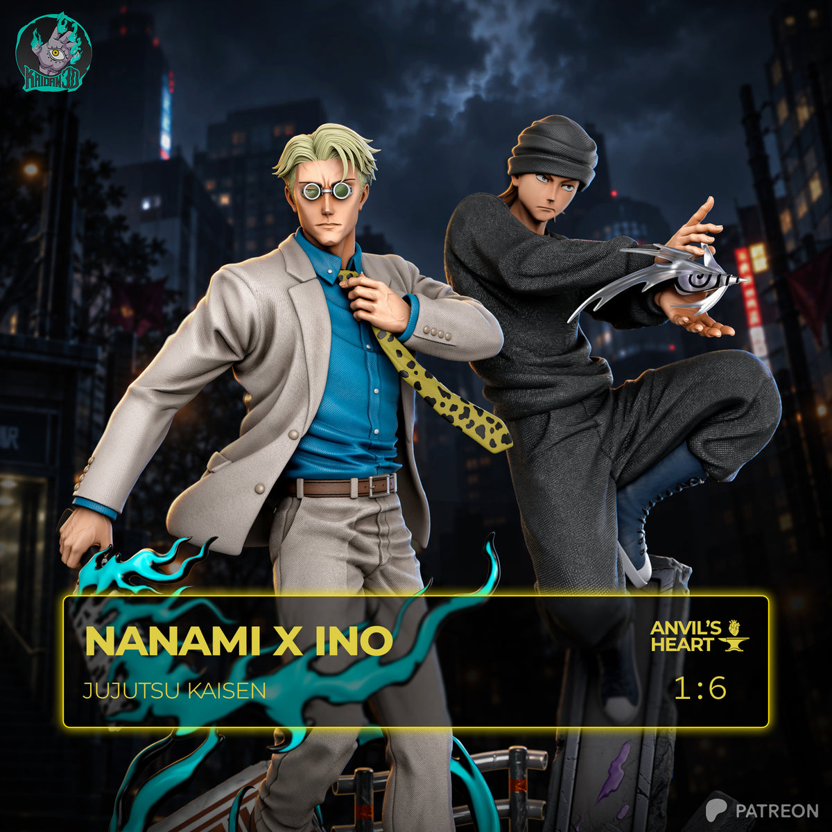 Business Sorcerer & Masked Apprentice | Handcrafted Figure
