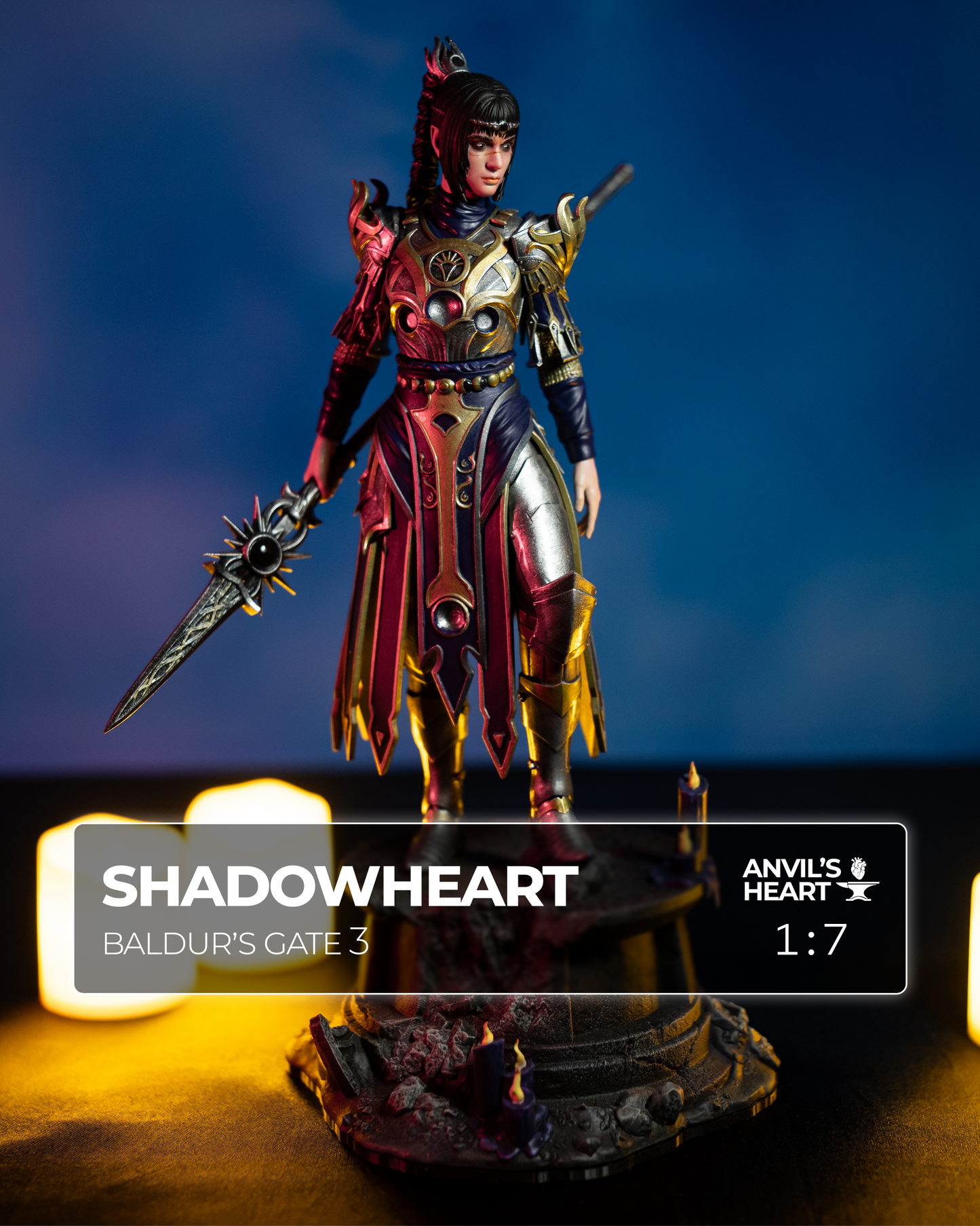 Shadowheart | Baldur’s Gate 3 | Handcrafted Figure