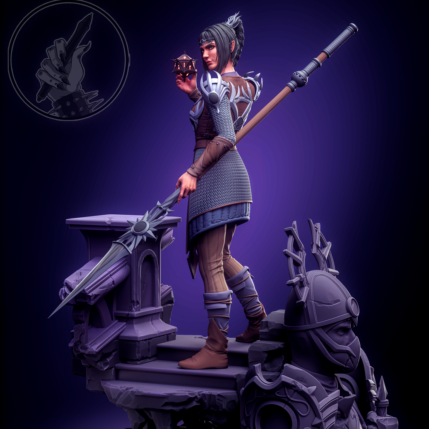 Shadowheart | Baldur’s Gate 3 | Handcrafted Figure