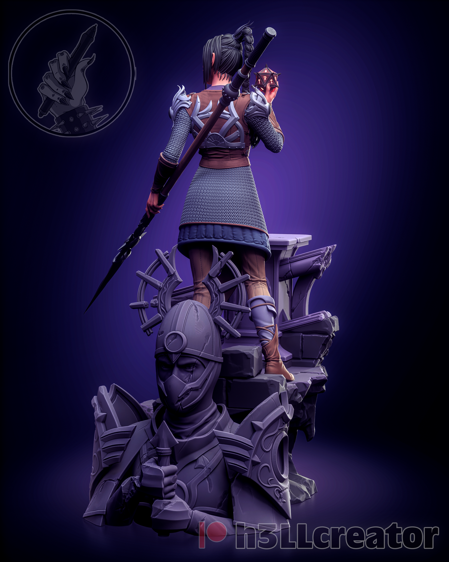 Shadowheart | Baldur’s Gate 3 | Handcrafted Figure