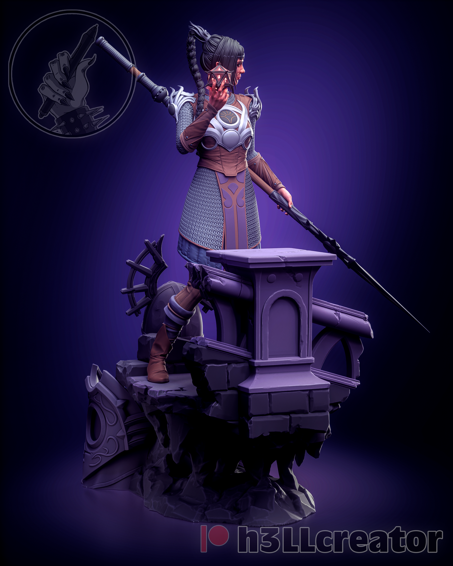 Shadowheart | Baldur’s Gate 3 | Handcrafted Figure
