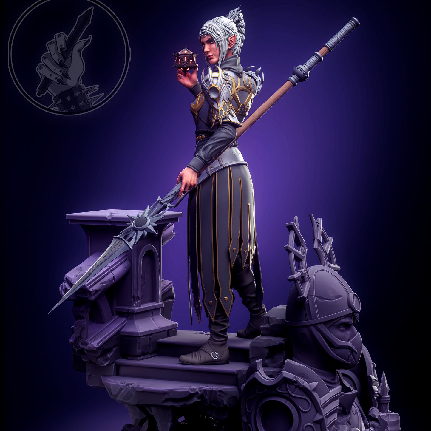 Shadowheart | Baldur’s Gate 3 | Handcrafted Figure