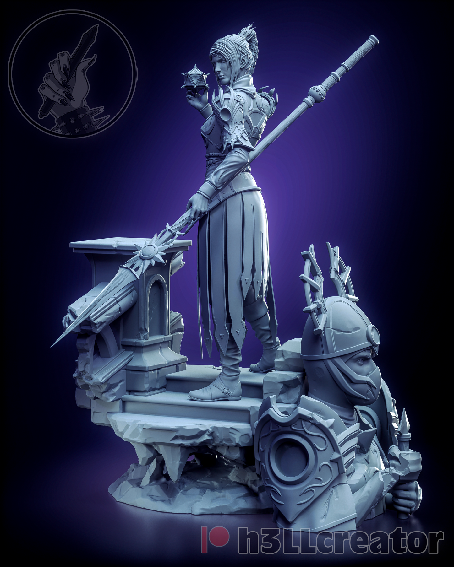 Shadowheart | Baldur’s Gate 3 | Handcrafted Figure