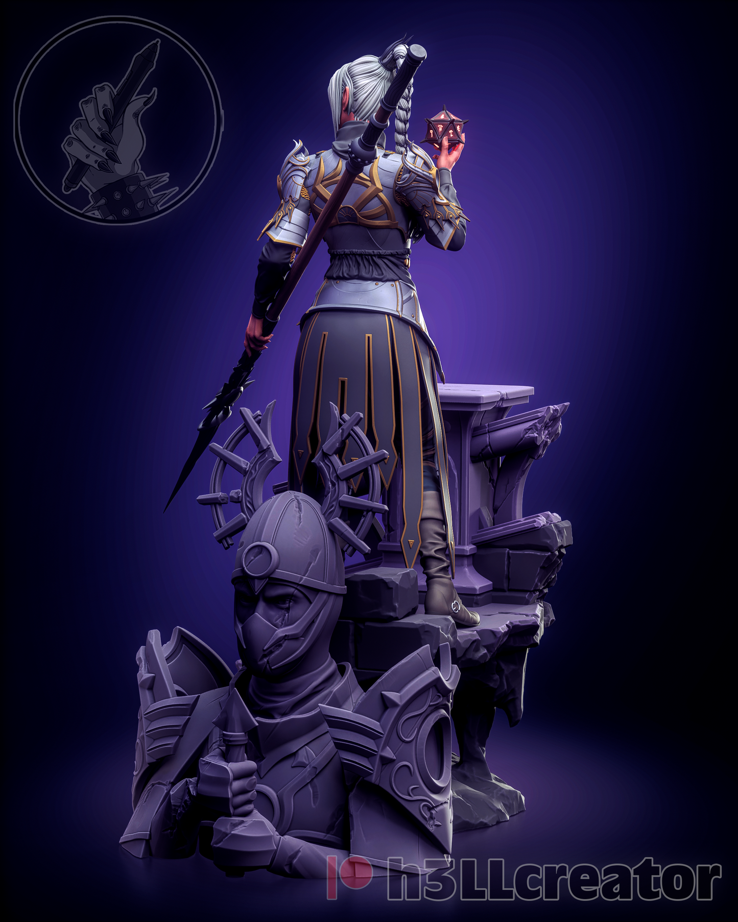 Shadowheart | Baldur’s Gate 3 | Handcrafted Figure