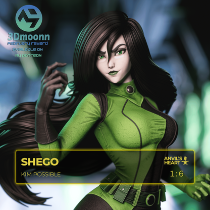 Shego | Kim Possible | Handcrafted Figure