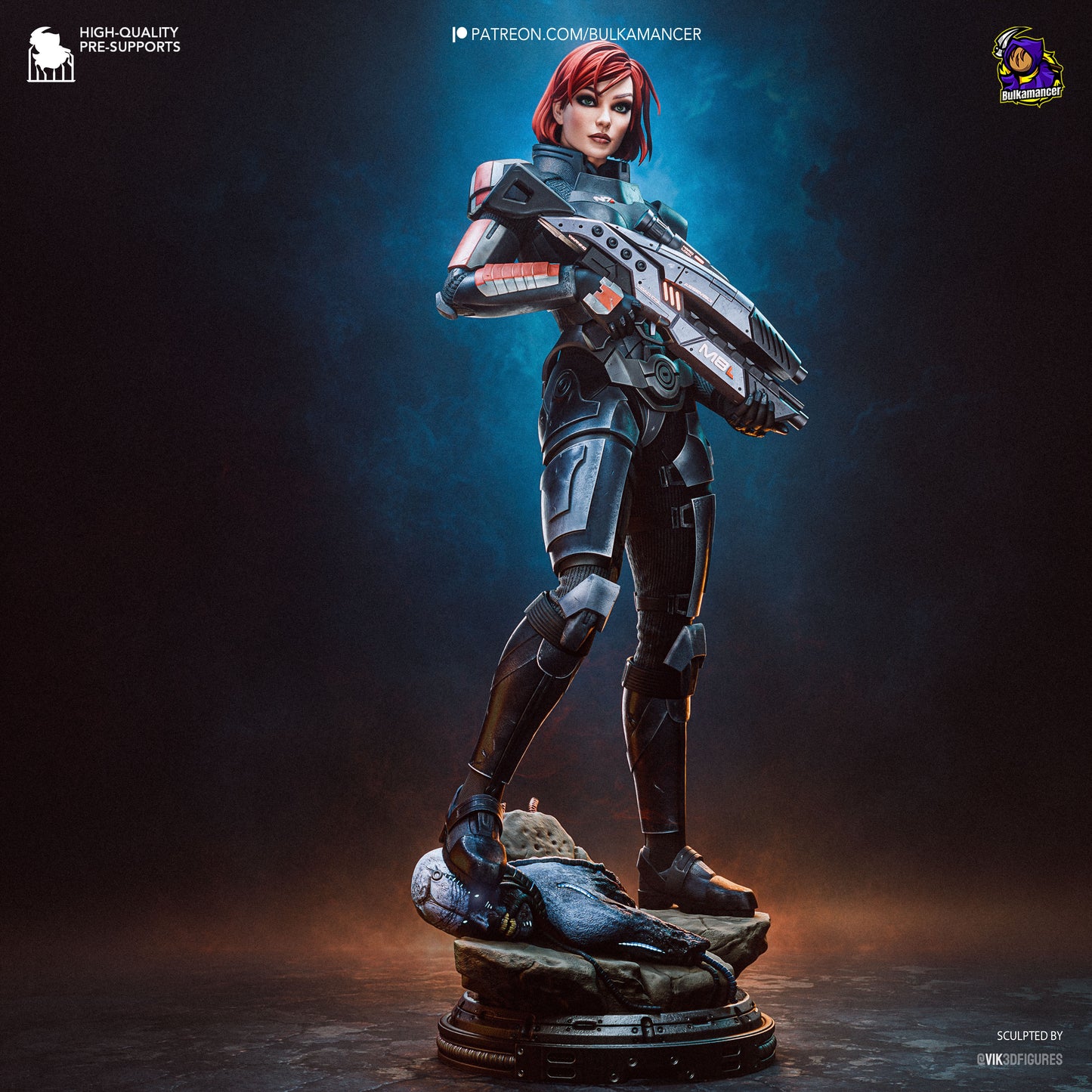 N7 Commander | Handcrafted Figure