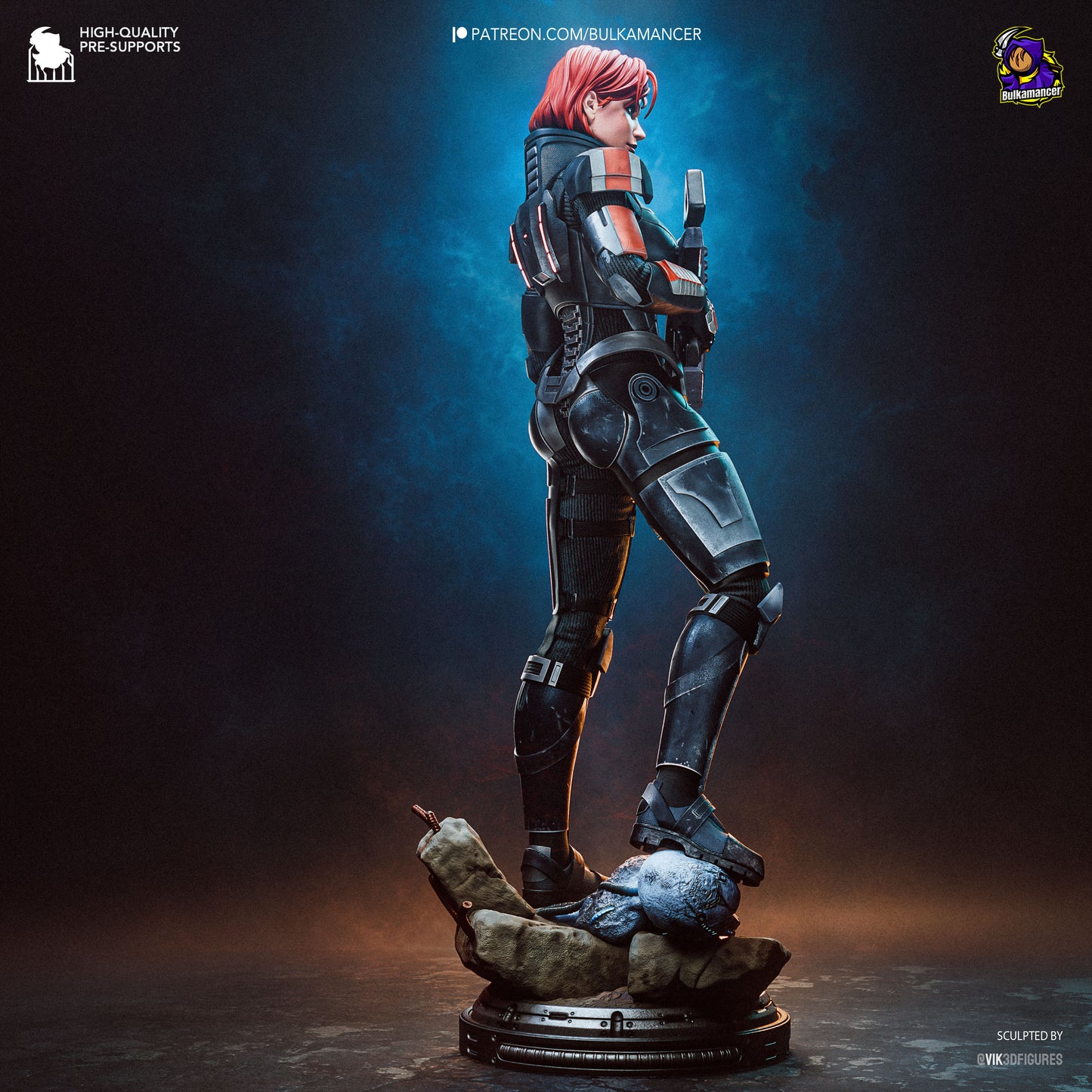 N7 Commander | Handcrafted Figure