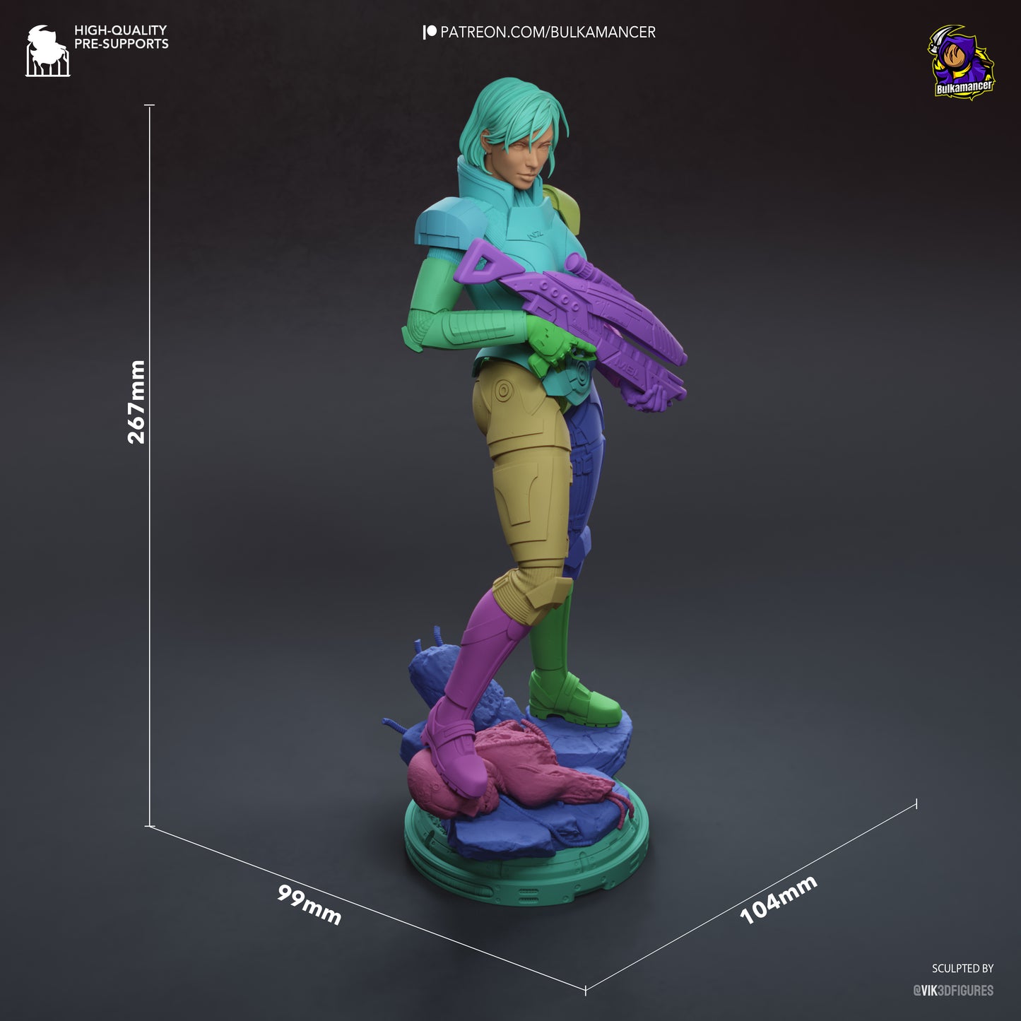 N7 Commander | Handcrafted Figure
