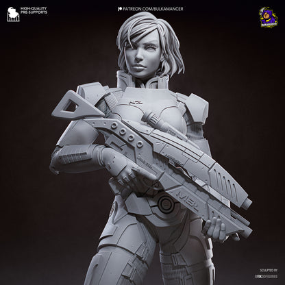 N7 Commander | Handcrafted Figure