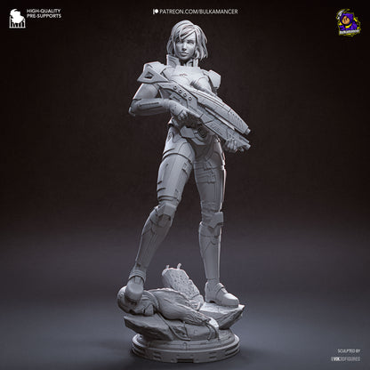 N7 Commander | Handcrafted Figure
