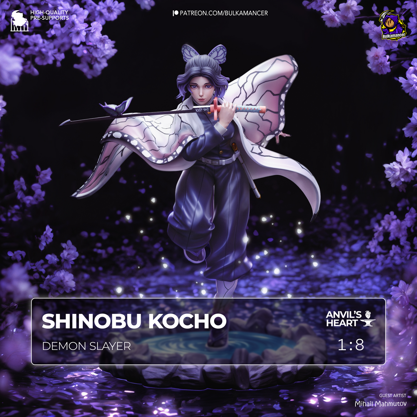 Shinobu Kocho | Demon Slayer | Handcrafted Figure