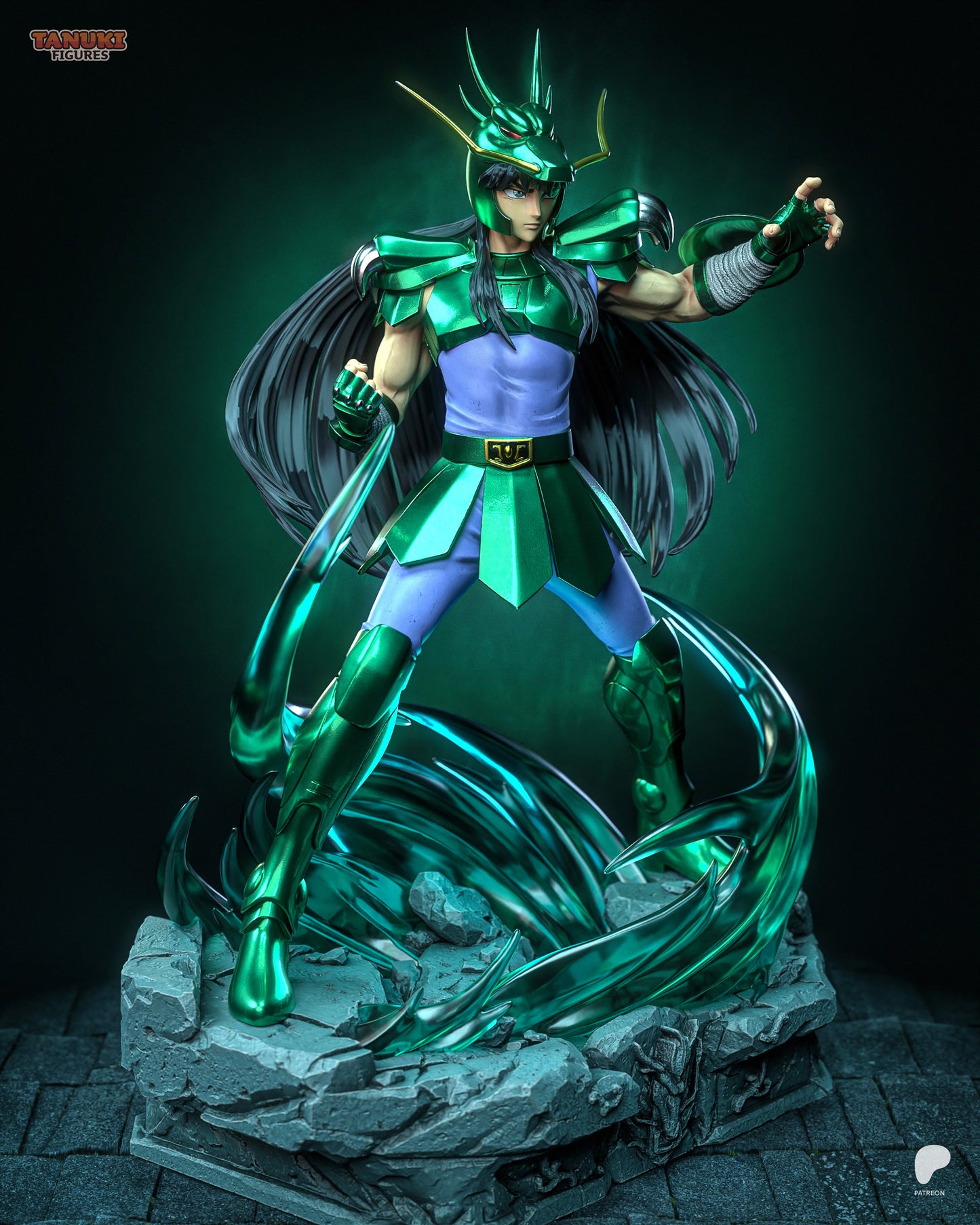 Shiryu | Saint Seiya | Handcrafted Figure