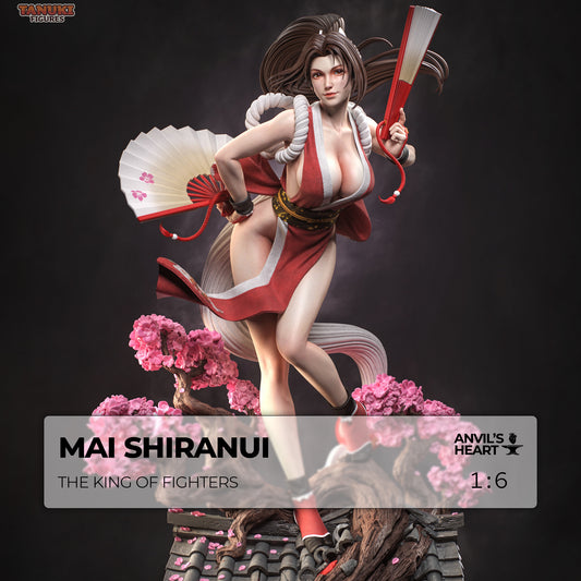 Crimson Kunoichi | Handcrafted Figure