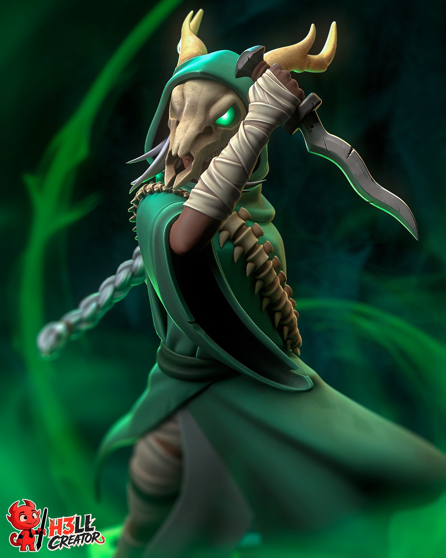 Silent | Handcrafted Figure