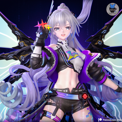 SilverWolf Lv999 | Honkai Star Rail | Handcrafted Figure