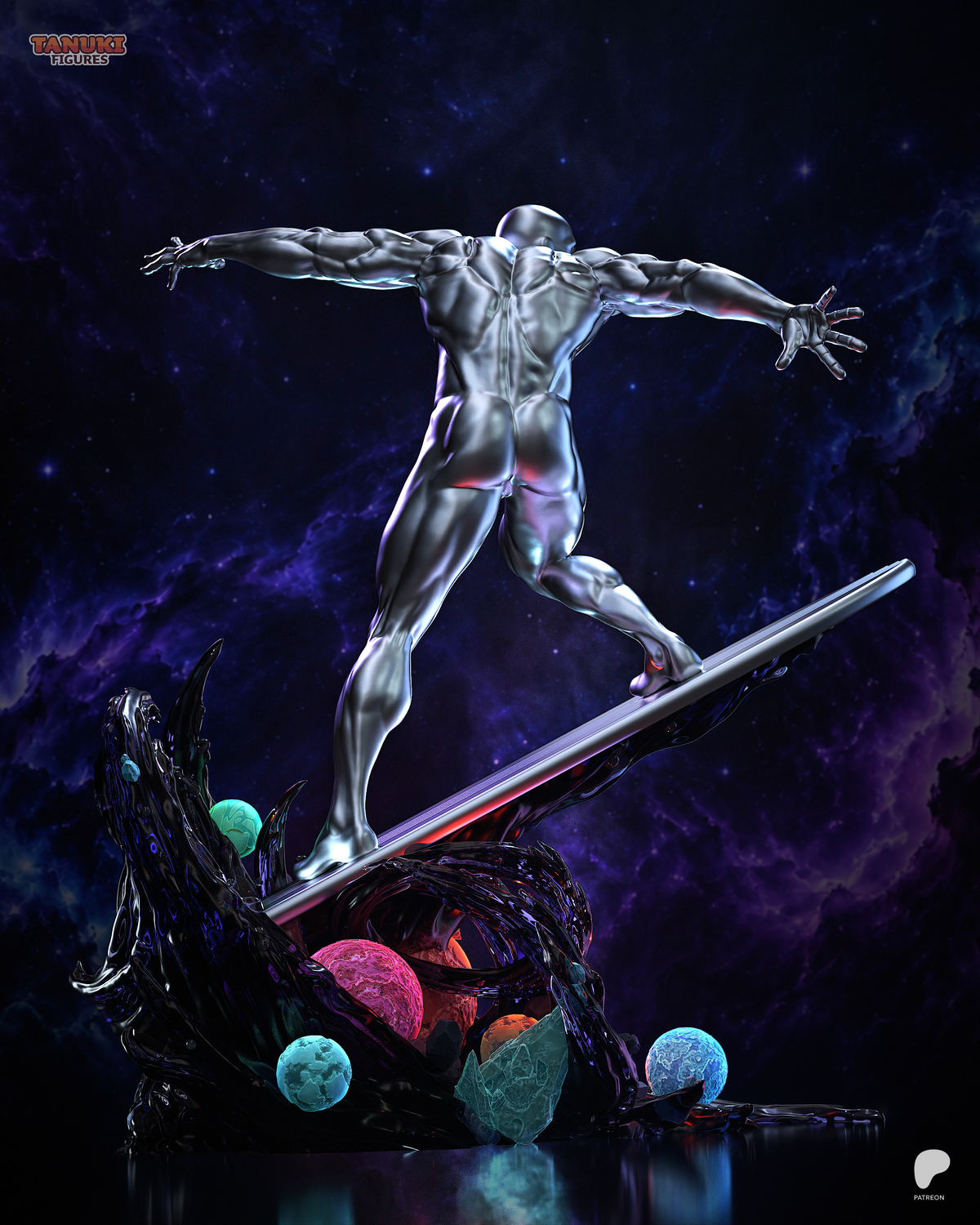 Silver Surfer | Handcrafted Figure