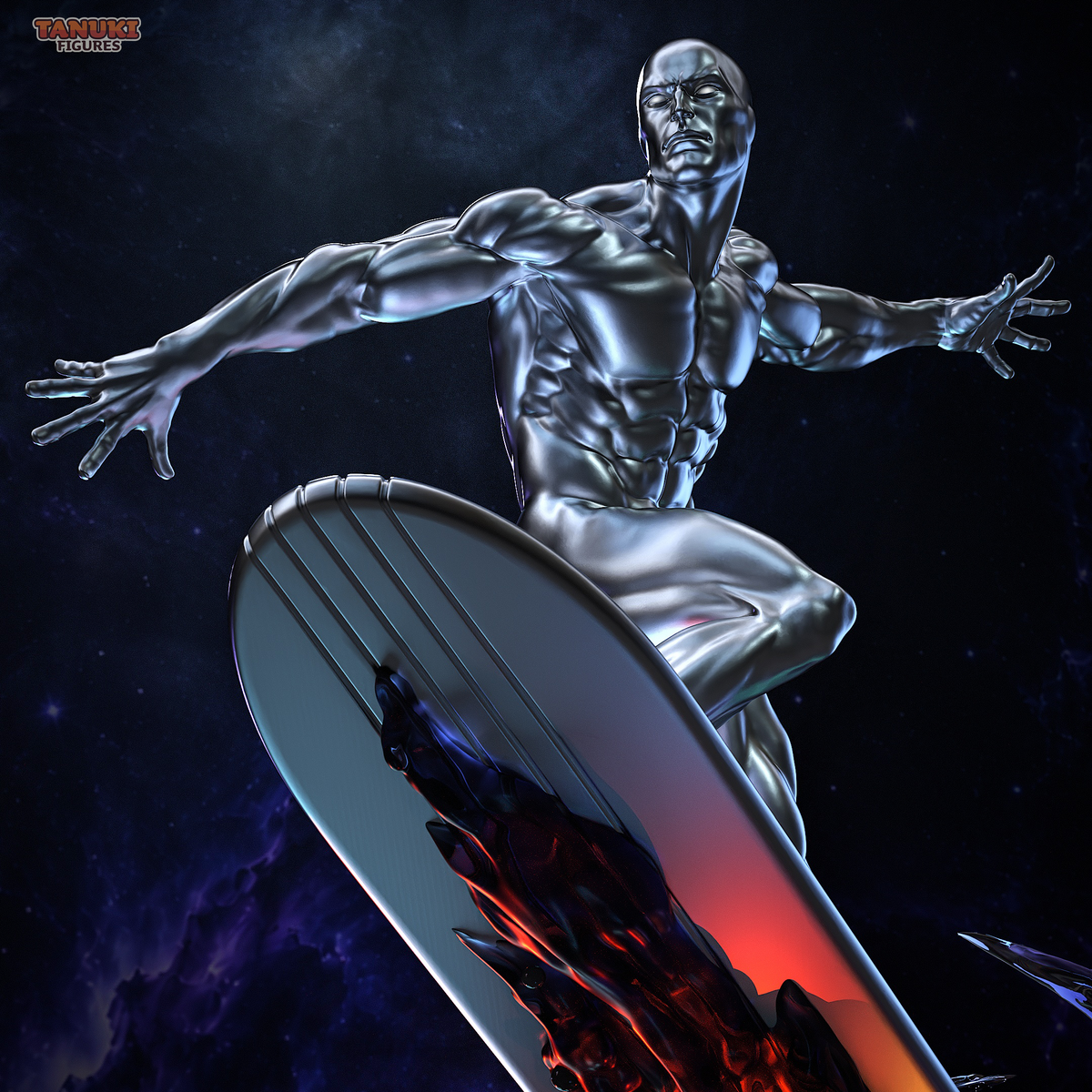 Silver Surfer | Handcrafted Figure