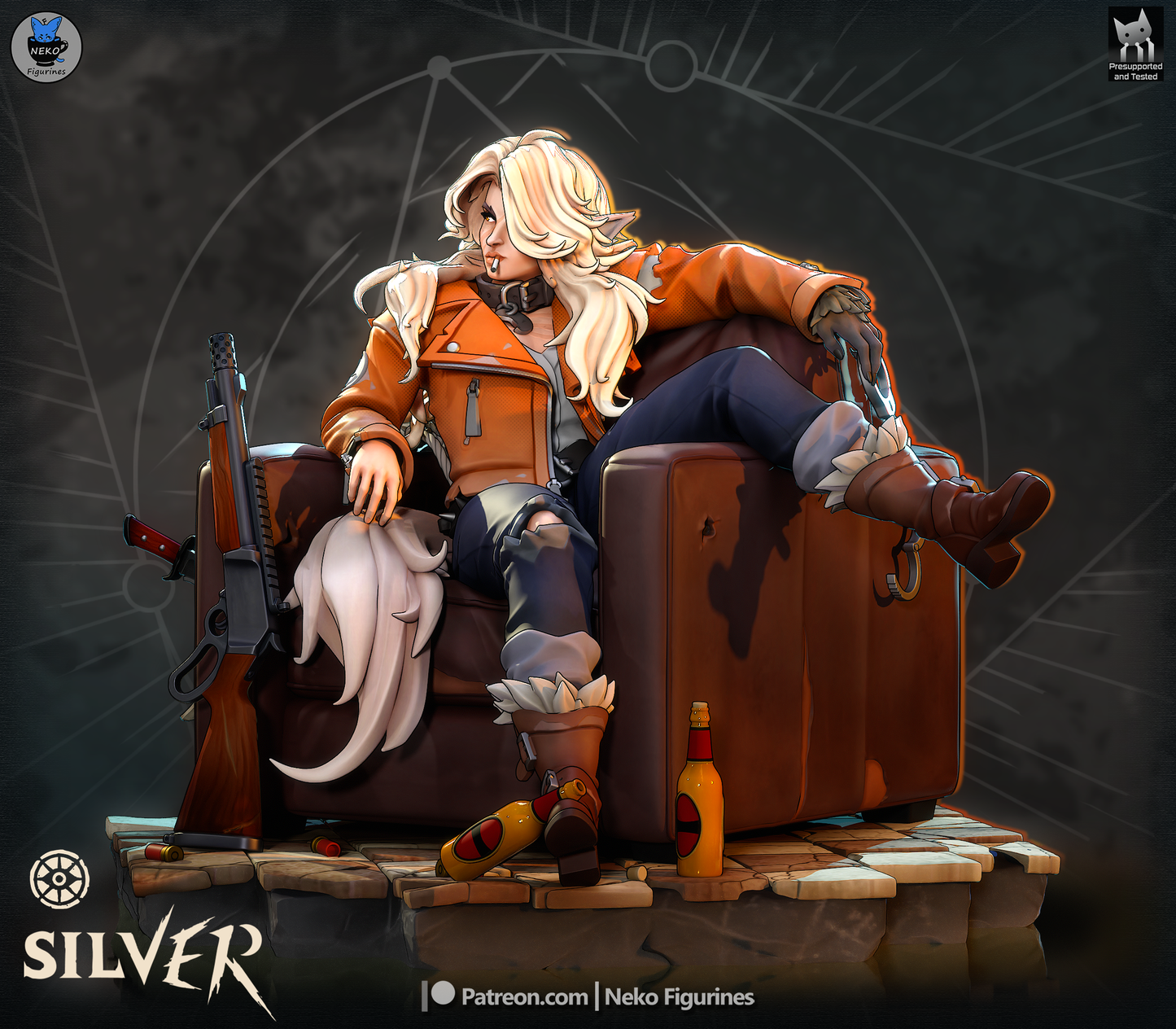 Silver | Deadlock | Handcrafted Figure