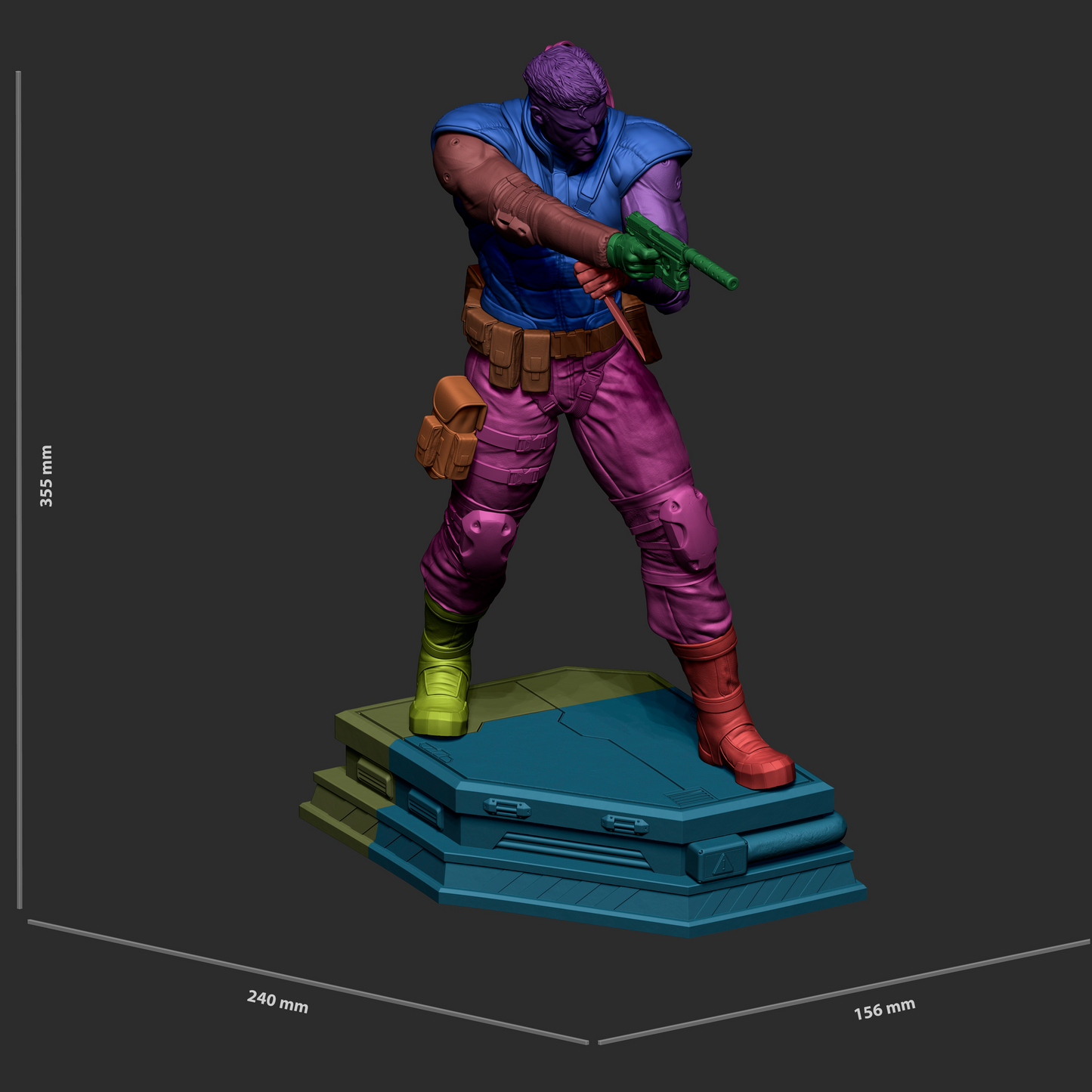 Tactical Operative | Handcrafted Figure