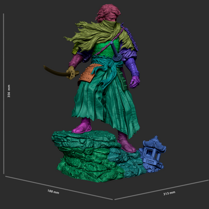 Fallen Hero | Handcrafted Figure