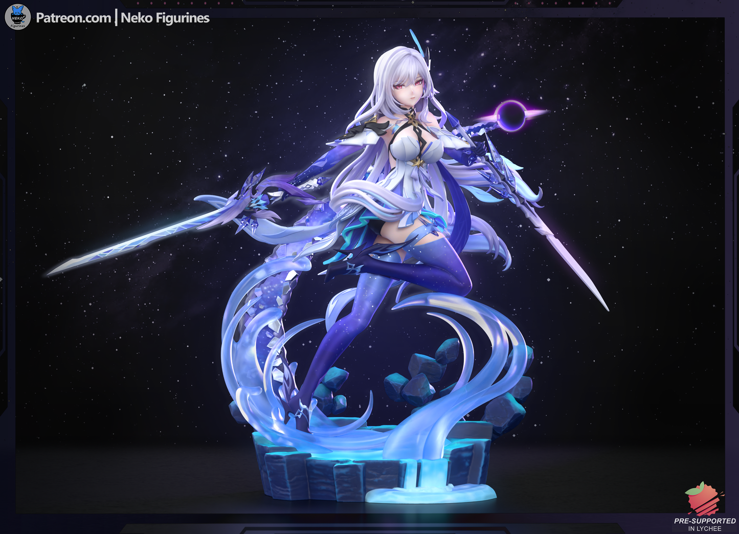 Skirk | Genshin Impact | Handcrafted Figure