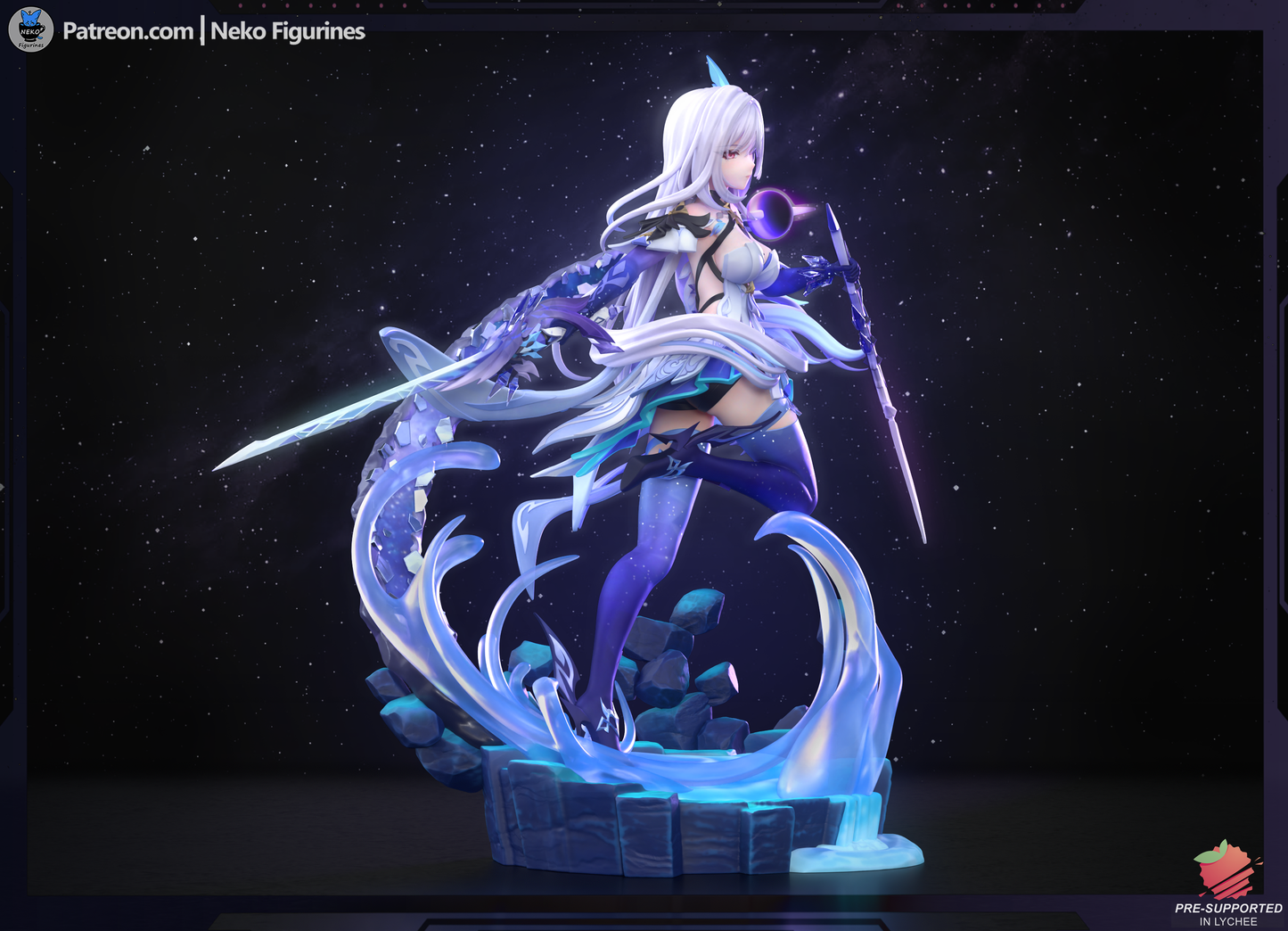 Skirk | Genshin Impact | Handcrafted Figure