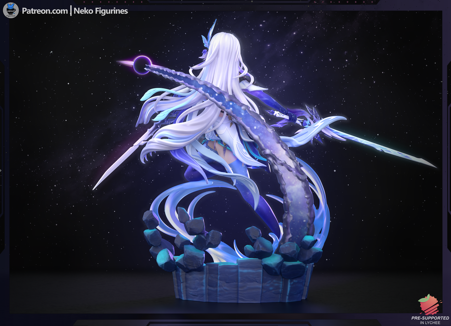 Skirk | Genshin Impact | Handcrafted Figure