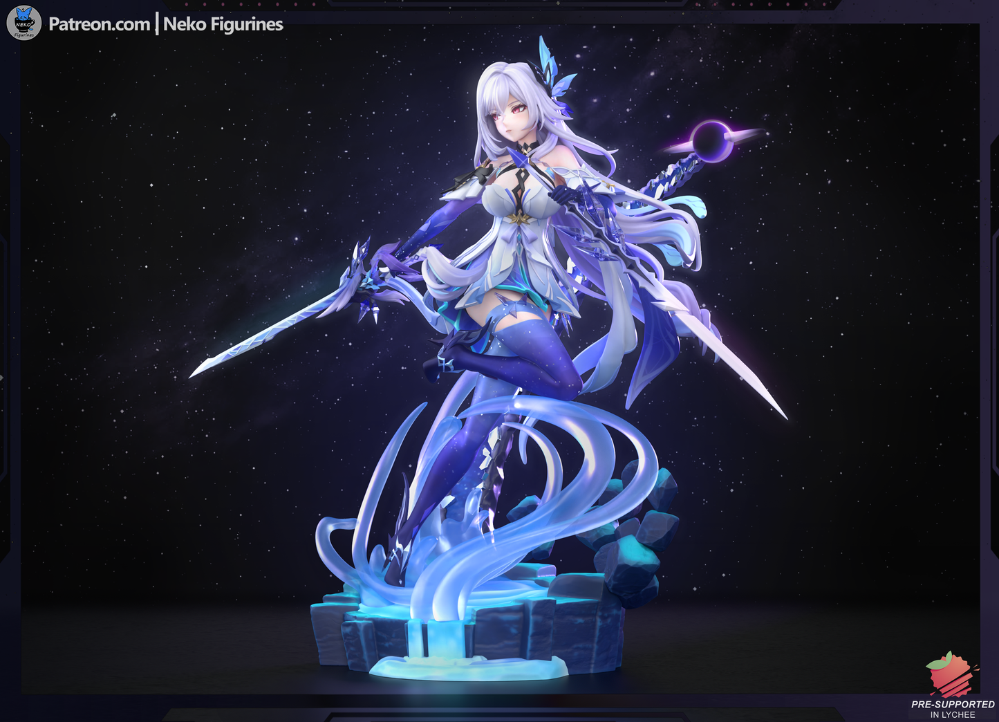 Skirk | Genshin Impact | Handcrafted Figure