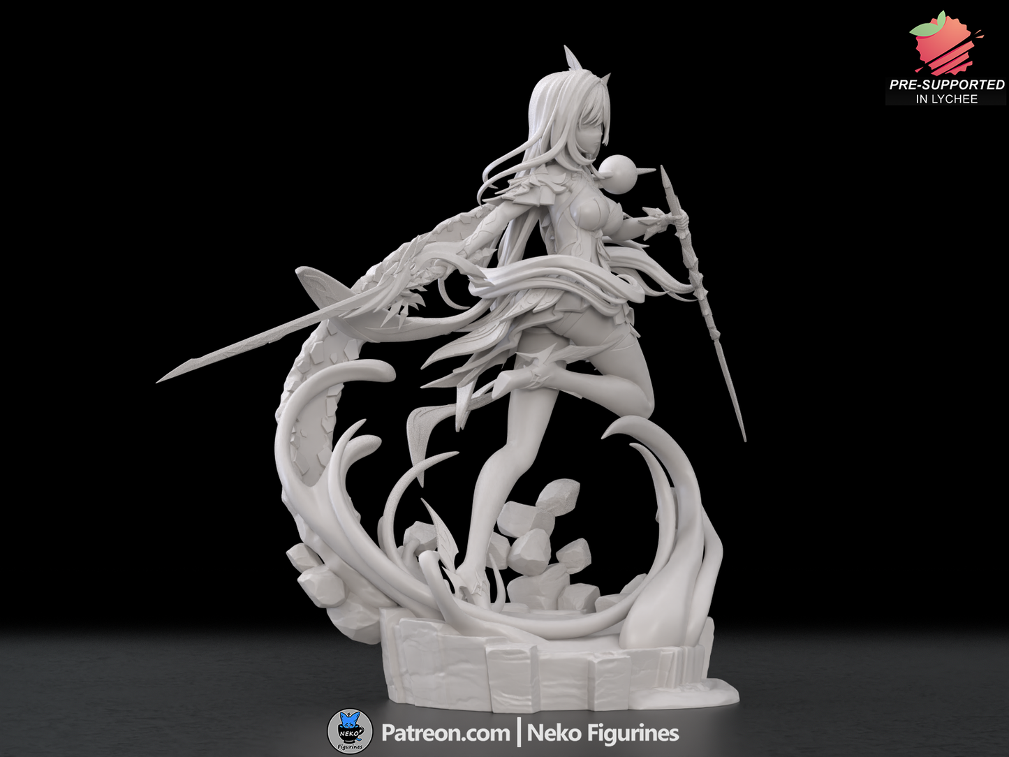 Skirk | Genshin Impact | Handcrafted Figure