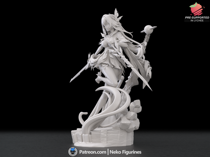 Skirk | Genshin Impact | Handcrafted Figure