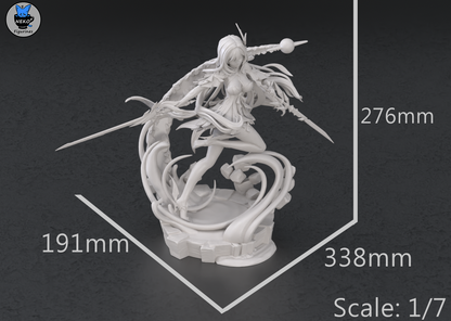 Skirk | Genshin Impact | Handcrafted Figure