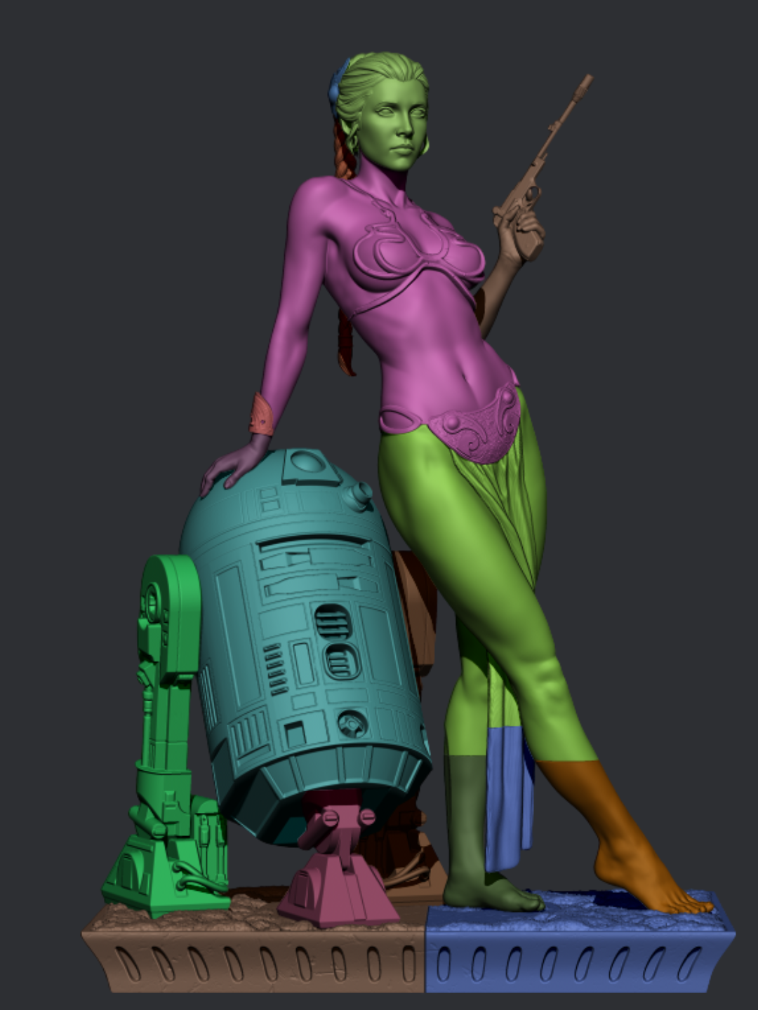 Space Princess | Handcrafted Figure