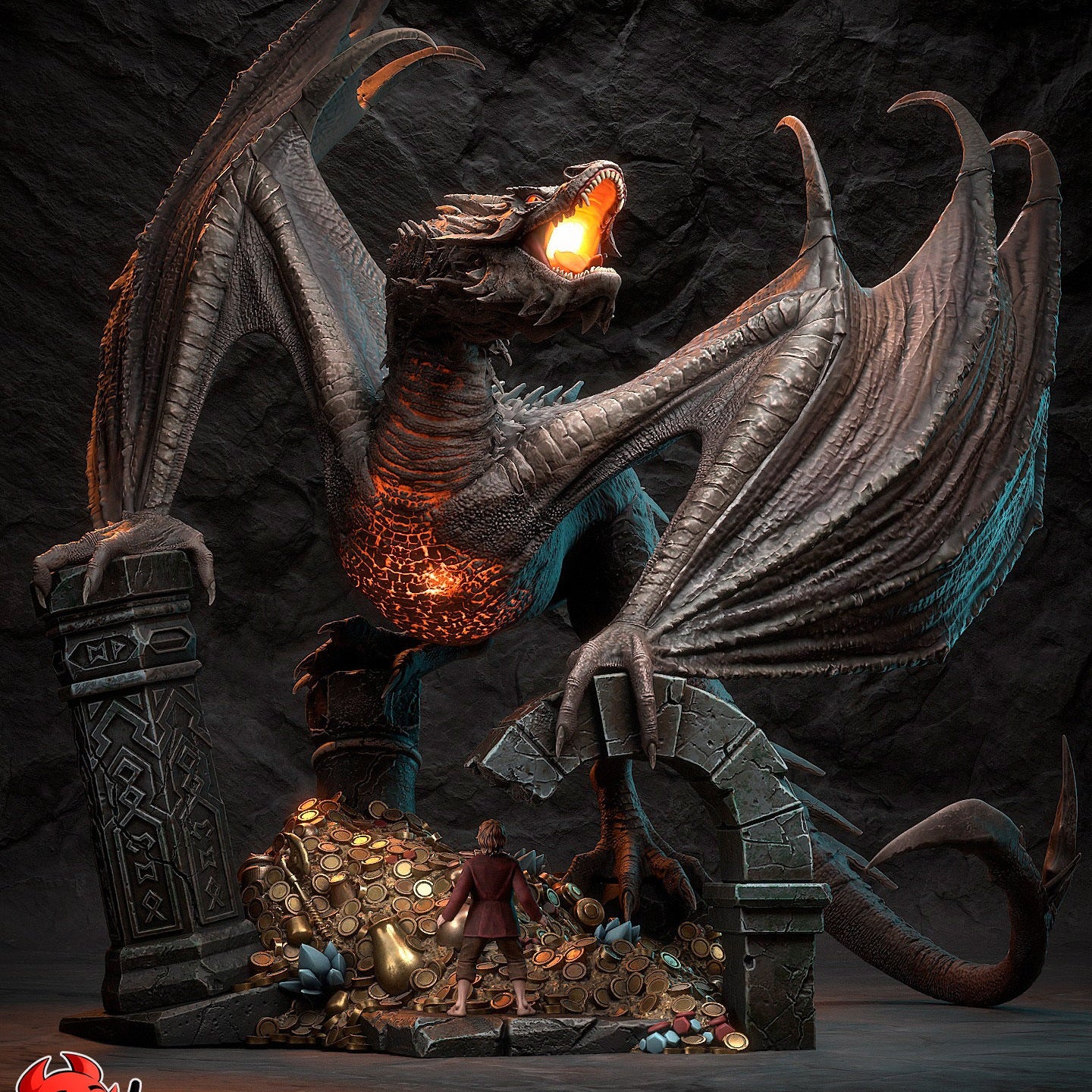 Smaug | The Hobbit | Handcrafted Figure