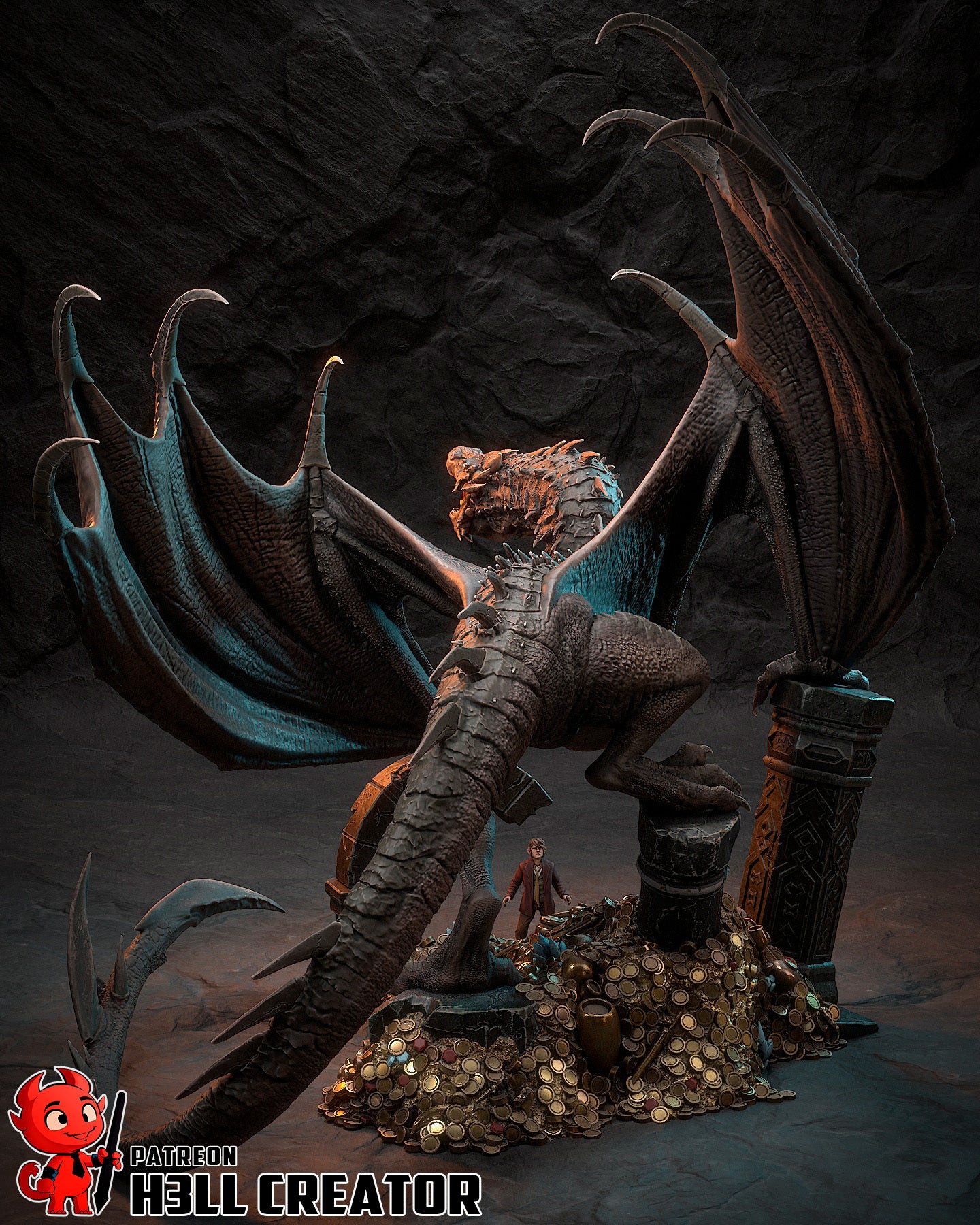 Smaug | The Hobbit | Handcrafted Figure