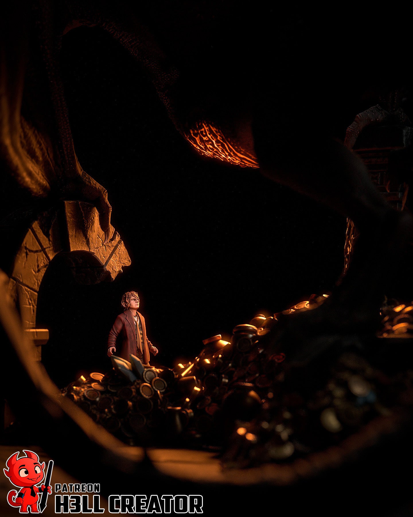 Smaug | The Hobbit | Handcrafted Figure