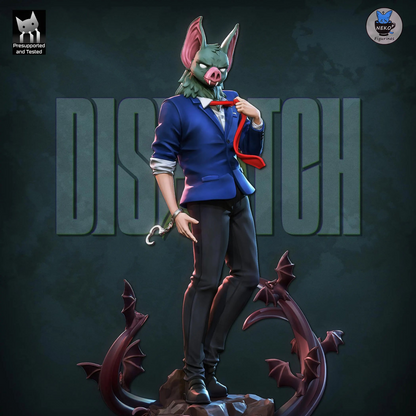 Echo Wave Hero | Handcrafted Figure