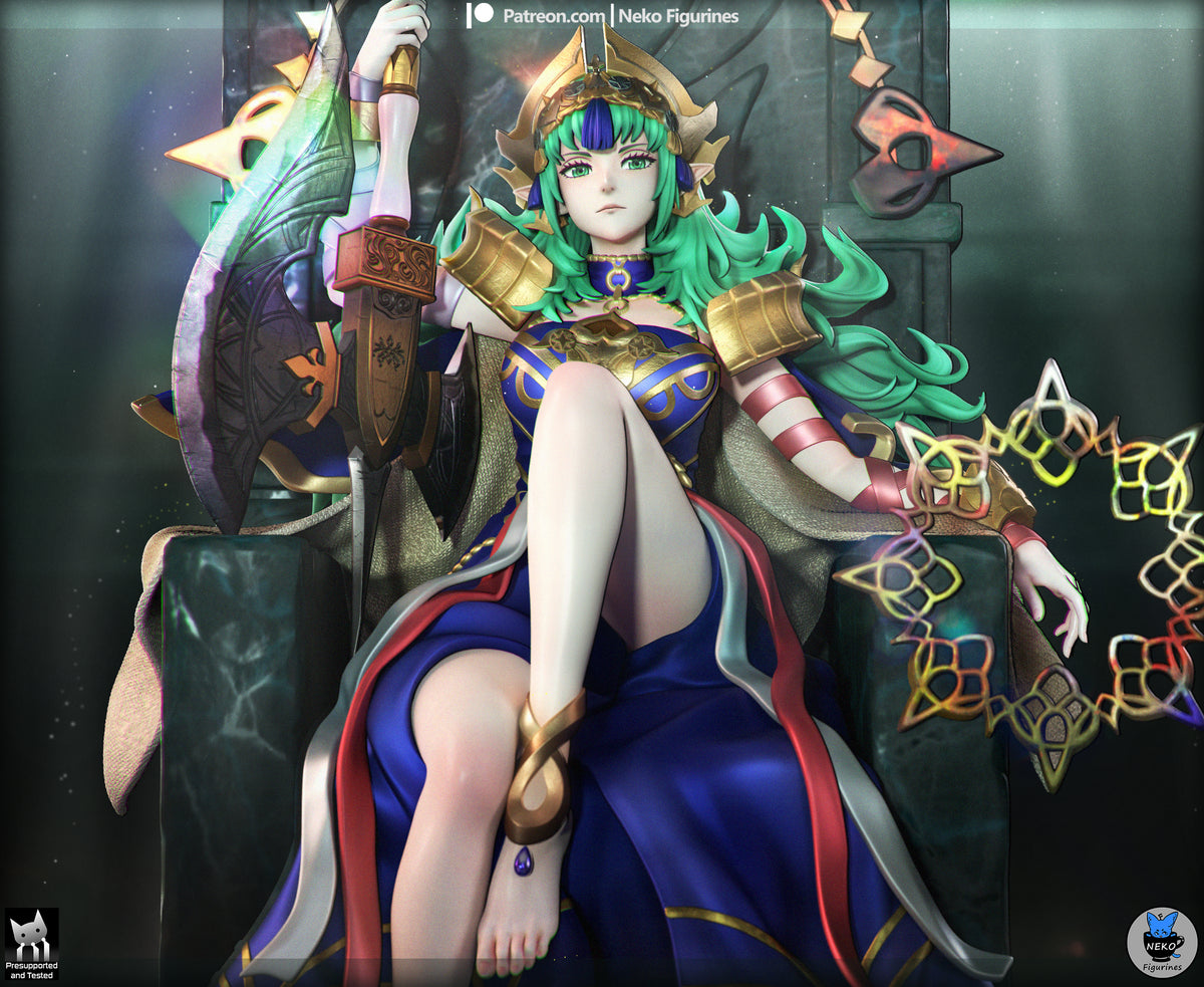 Emerald Goddess | Handcrafted Figure