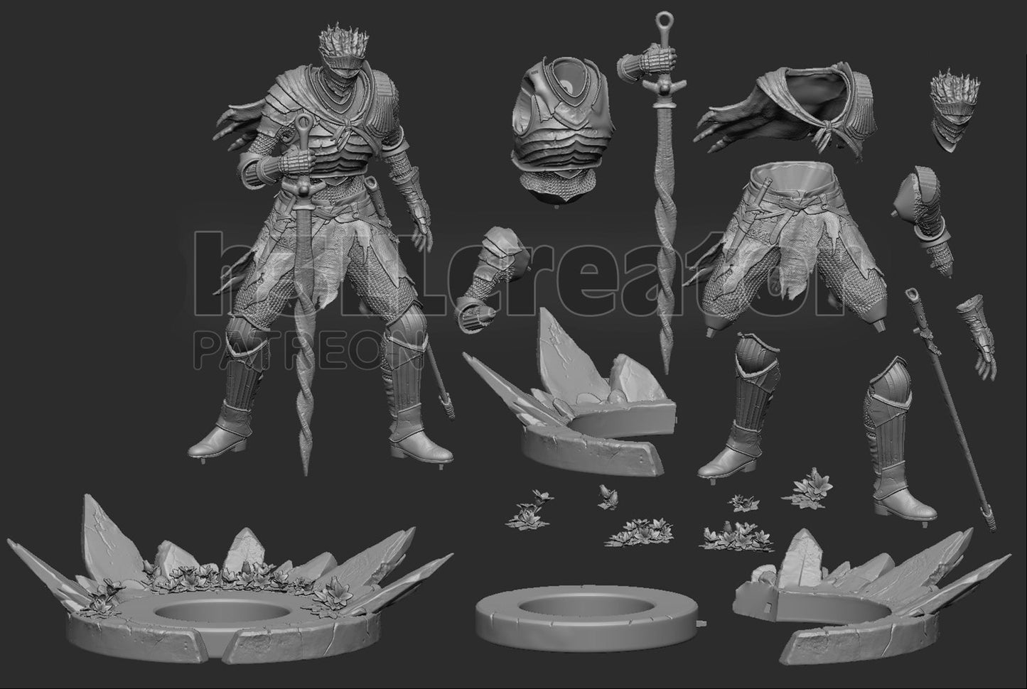 Soul of Cinders | Dark Souls 3 | Handcrafted Figure