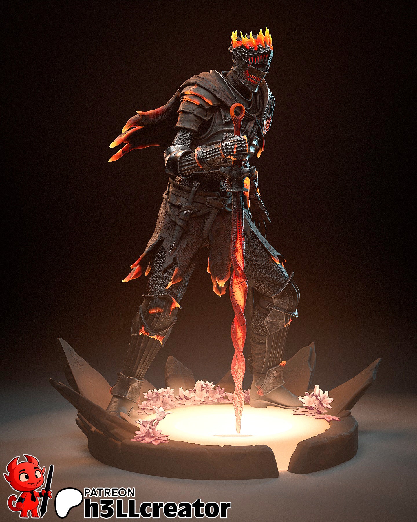 Soul of Cinders | Dark Souls 3 | Handcrafted Figure
