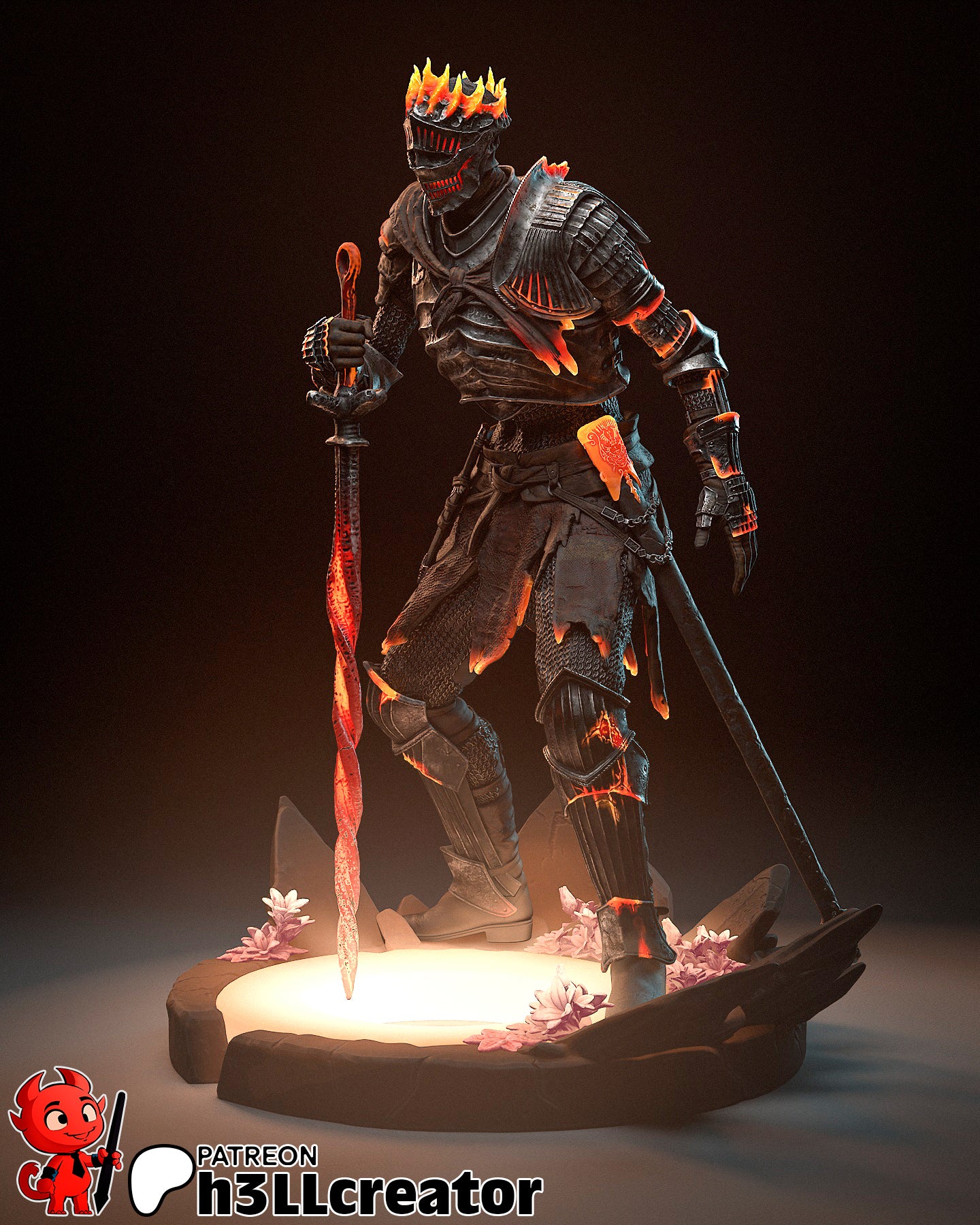 Soul of Cinders | Dark Souls 3 | Handcrafted Figure