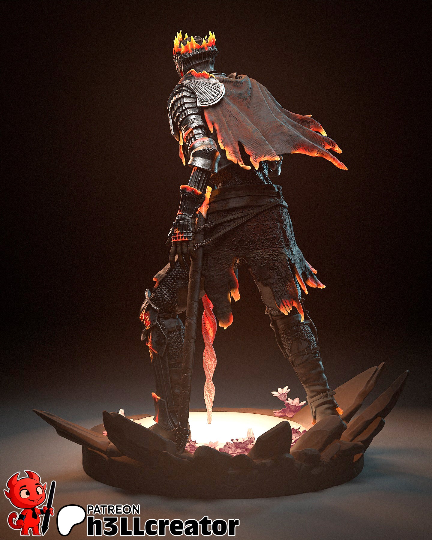 Soul of Cinders | Dark Souls 3 | Handcrafted Figure