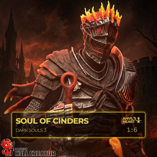 Soul of Cinders | Dark Souls 3 | Handcrafted Figure