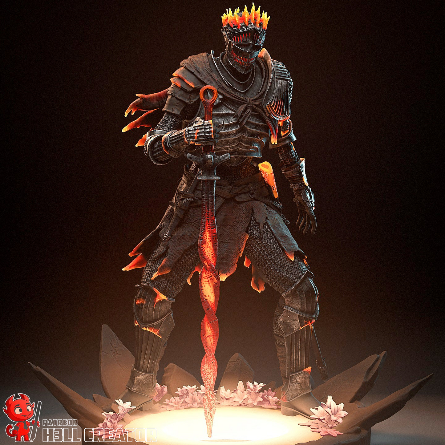 Soul of Cinders | Dark Souls 3 | Handcrafted Figure