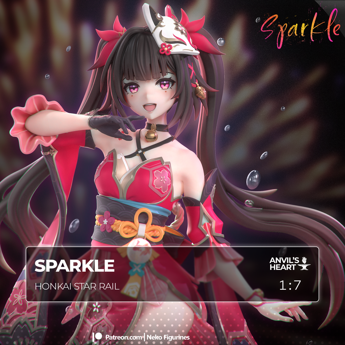 Sparkle | Honkai Star Rail | Handcrafted Figure