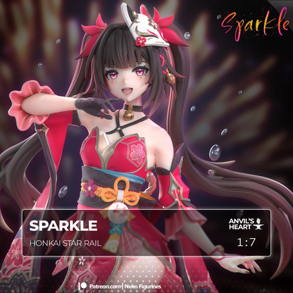 Sparkle | Honkai Star Rail | Handcrafted Figure