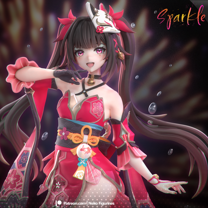 Sparkle | Honkai Star Rail | Handcrafted Figure