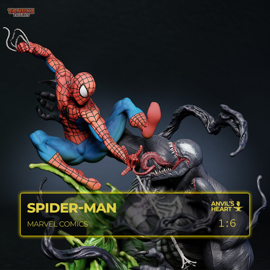 Web Slinging Hero | Handcrafted Figure