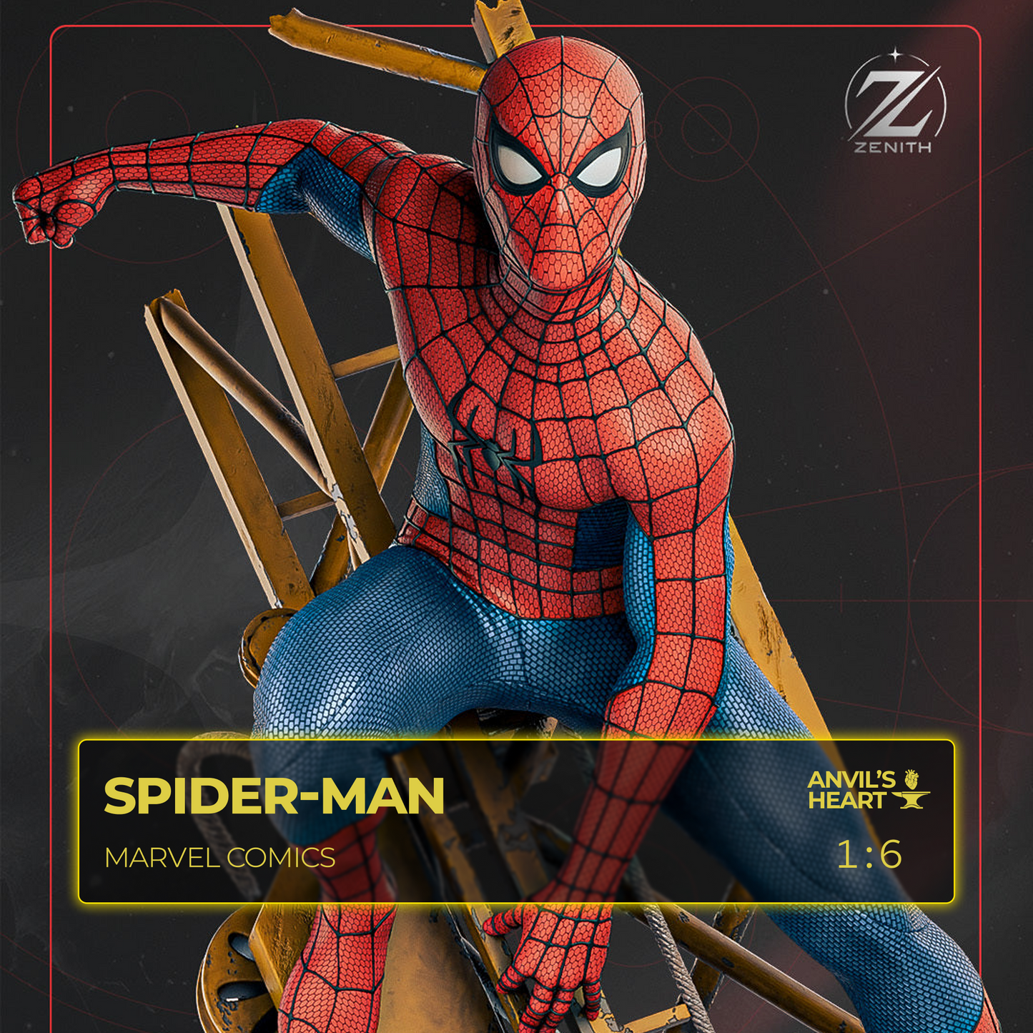 Web Slinging Hero | Handcrafted Figure
