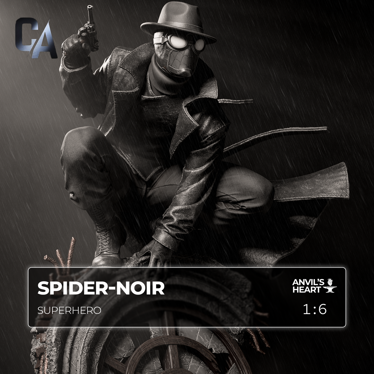 Spider Noir | Handcrafted Figure
